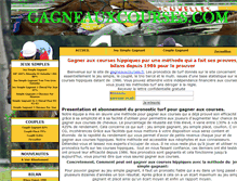 Tablet Screenshot of gagneauxcourses.com